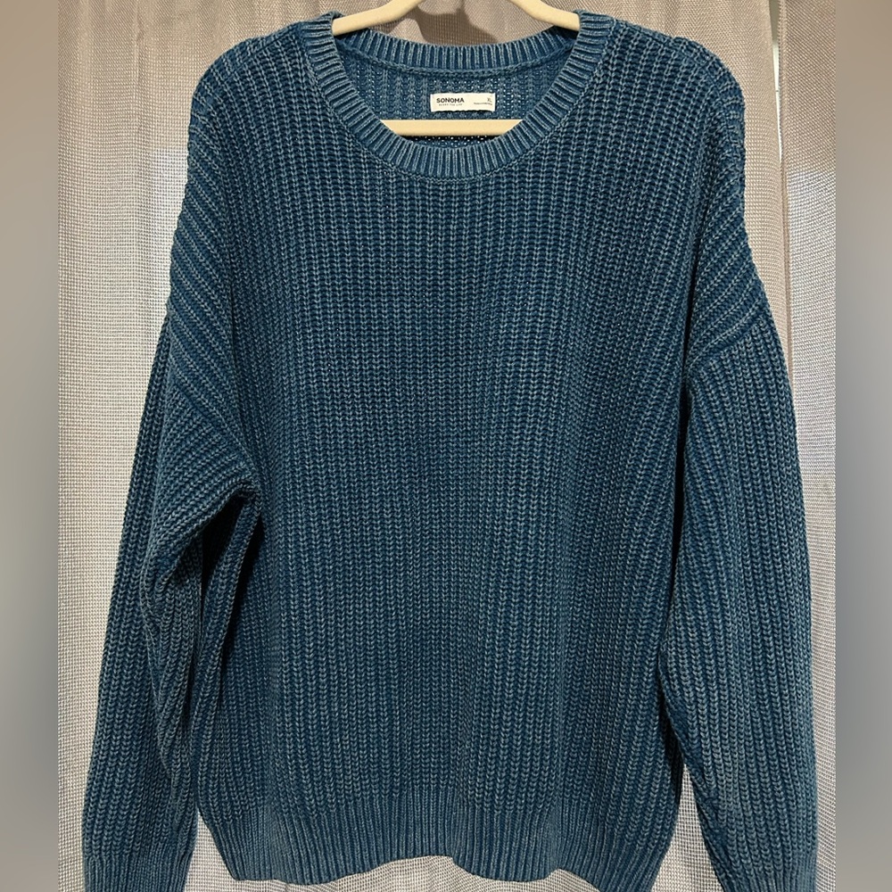 Women’s Turquoise Knit Sweater